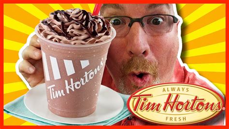 creamy chill tim hortons|REVIEW: Tim Hortons Creamy Chocolate Chill (Canada)